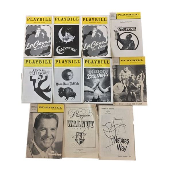Collection of Playbills