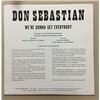 Image 3 : Autographed Don Sebastian "We're Gonna Get Everybody" Album