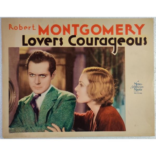 Lovers Courageous Lobby Card (1932)