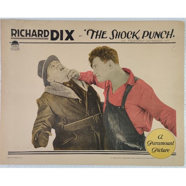 The Shock Punch Lobby Card (1925)