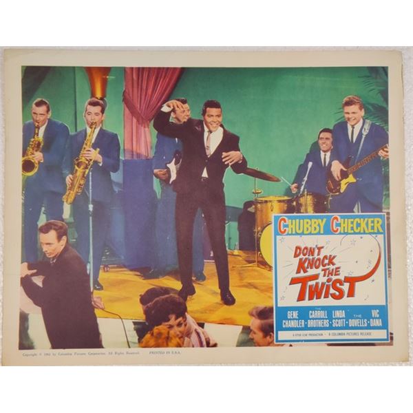 Don't Knock the Twist Lobby Card (1962)