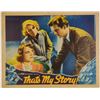 Image 6 : That's My Story! Lobby Card (1937)