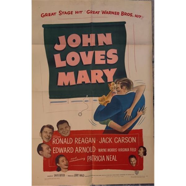 John Loves Mary Poster (1949)