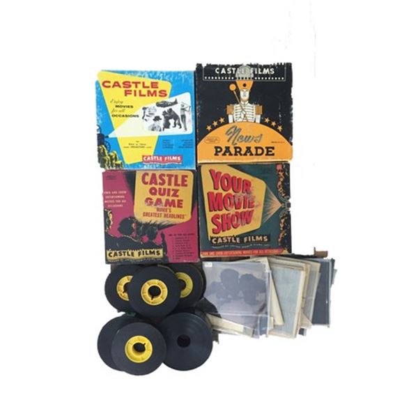 Collection of Vintage 35mm Film Reels (~5) (1970s-1990s)