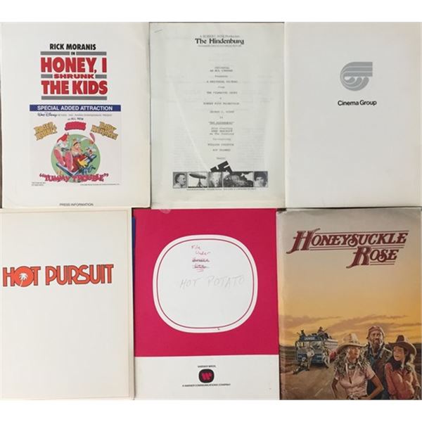 Collection of 1970s-1980s Press Kits