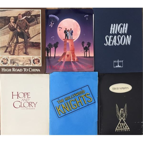 Collection of 1980s-1990s Press Kits and Publicity Stills