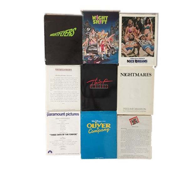 Movie Press Kit Collection 1970s-1980s