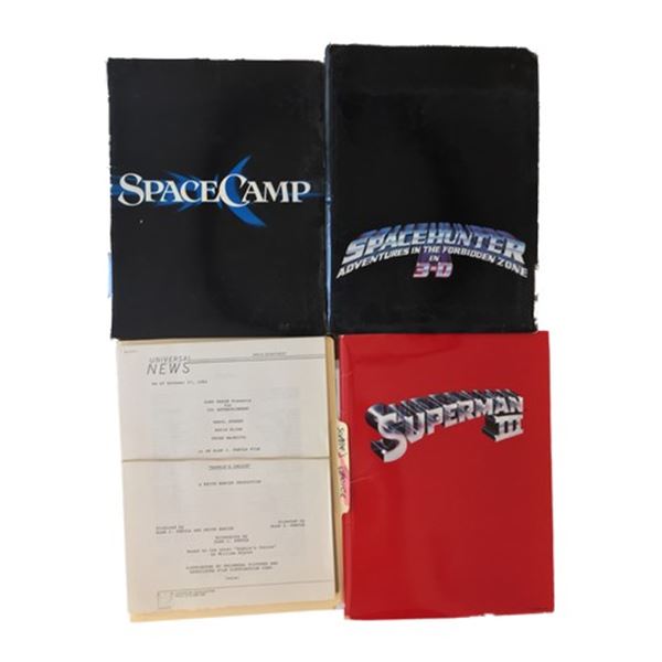 Superman II/Space Camp Press Kits with Publicity Stills