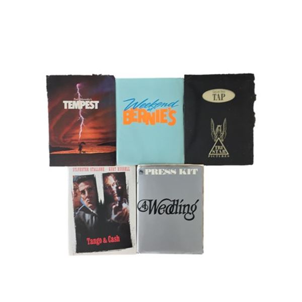 Tap/Weekend at Bernies/Tango and Cash Press Kits and More