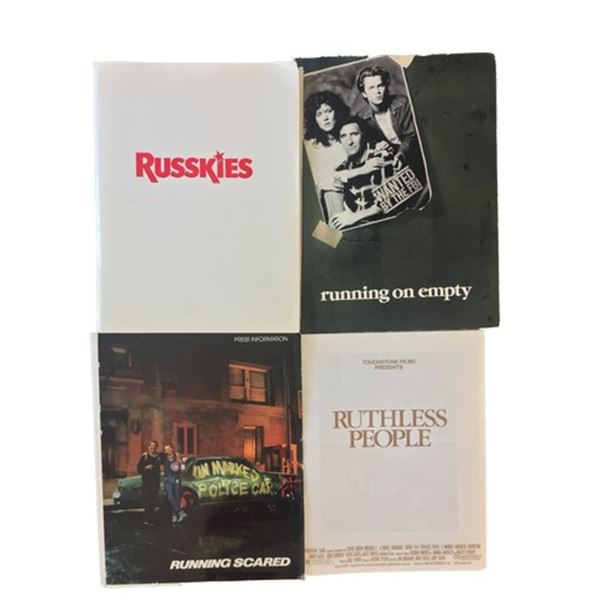 Collection of Press Kits & Publicity Stills