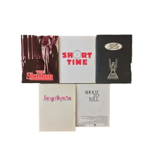 Collection of Press Kits and Movie Stills