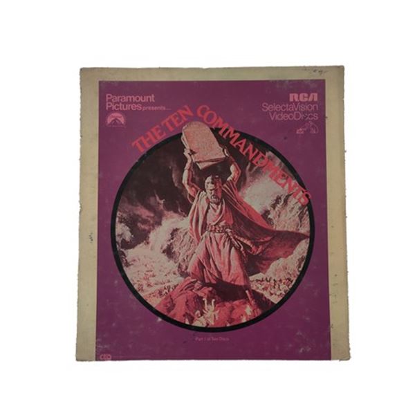 The Ten Commandments (1956) Sleeve Artwork.