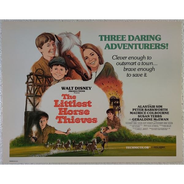 The Littlest Horse Thieves Lobby Card (1976)