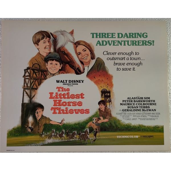 The Littlest Horse Thieves Lobby Card (1976)