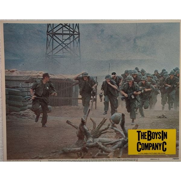 The Boys in Company C Lobby Card (1978)