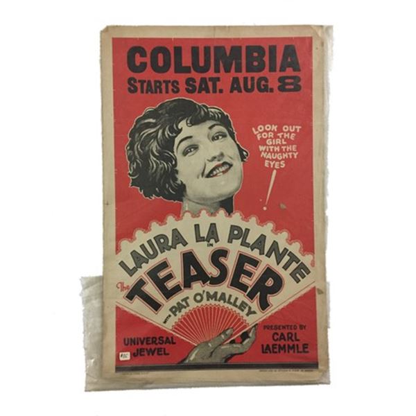 The Teaser (1925) Window Card Movie Poster