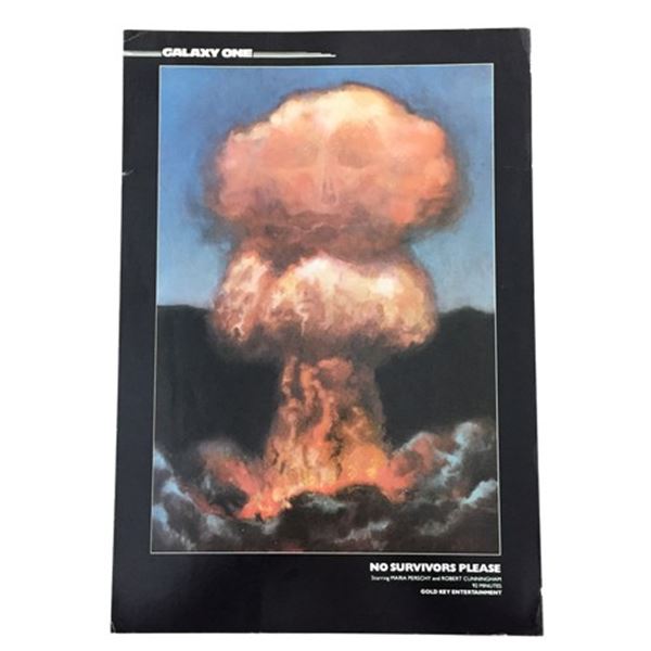 No Survivors, Please (1964) Window Card