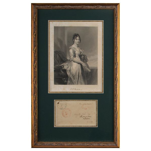 Dolley Madison Signed Free Frank