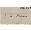 Image 3 : John Quincy Adams Document Signed as President
