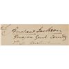 Image 3 : Andrew Jackson Autograph Endorsement Signed