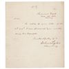 Image 1 : John Tyler Autograph Letter Signed