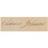 Image 2 : Andrew Johnson Document Signed as President
