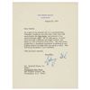 Image 1 : Gerald Ford Typed Letter Signed as President