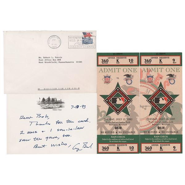 George Bush Autograph Letter Signed