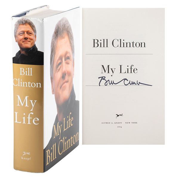 Bill Clinton Signed Book