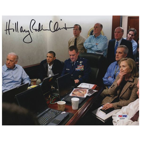 Hillary Clinton Signed Photograph
