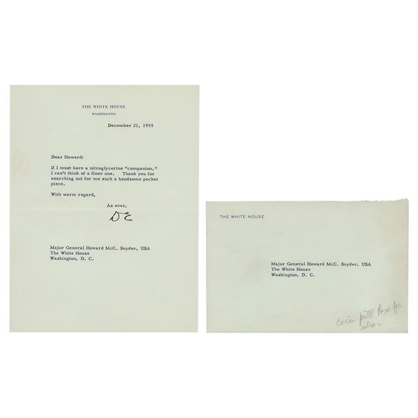Dwight D. Eisenhower Typed Letter Signed as President