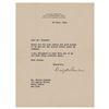 Image 1 : Dwight D. Eisenhower Typed Letter Signed