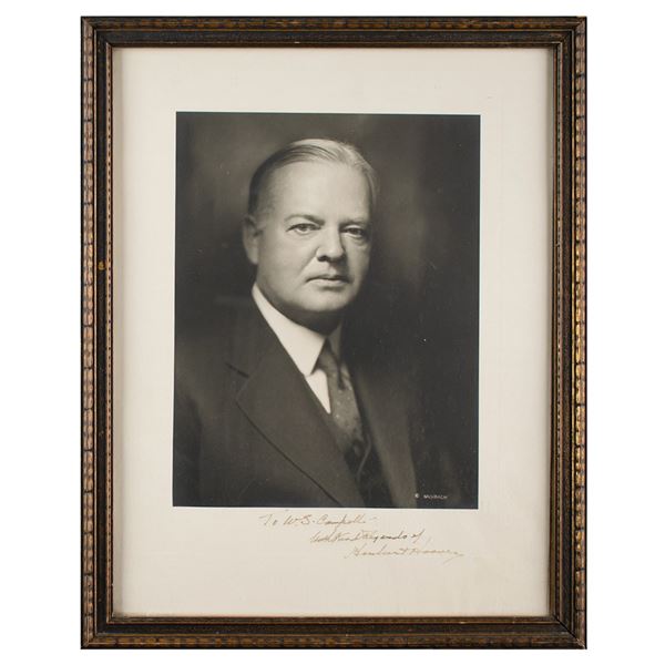 Herbert Hoover Signed Photograph