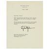 Image 1 : Lyndon B. Johnson Typed Letter Signed as President