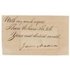 Image 1 : James Madison Signature