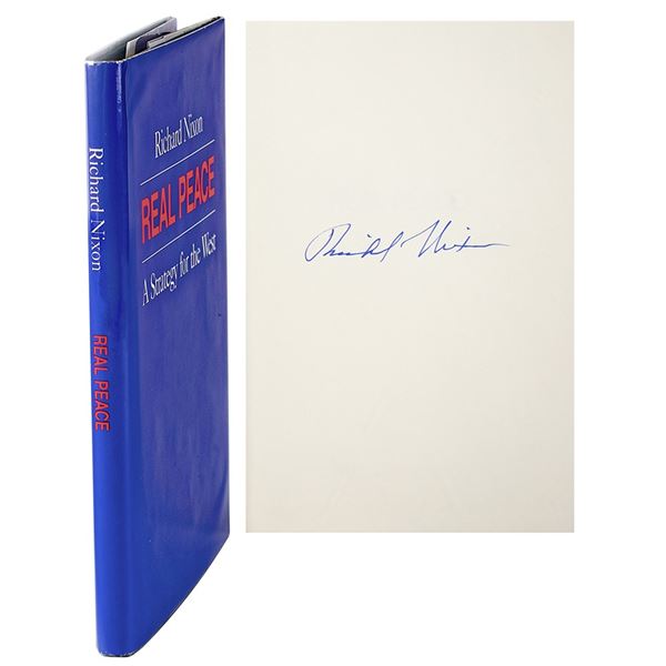 Richard Nixon Signed Book
