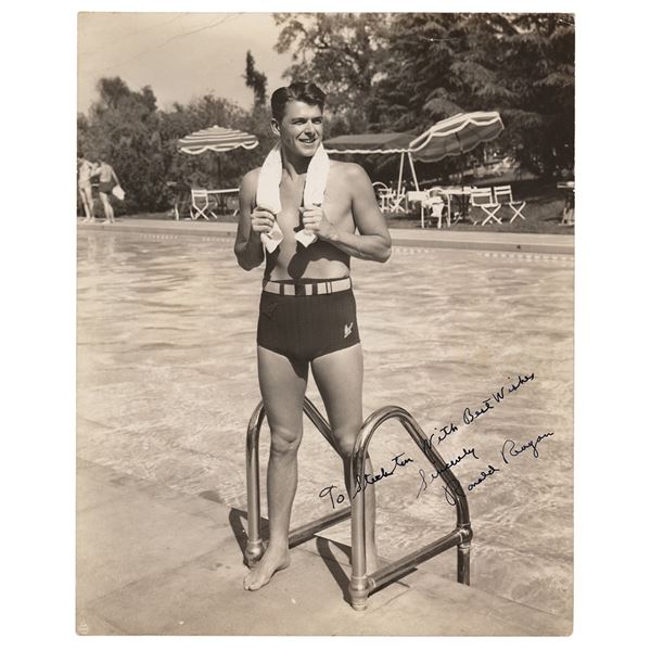 Ronald Reagan Signed Photograph