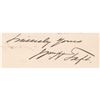 Image 2 : William H. Taft Autograph Letter Signed