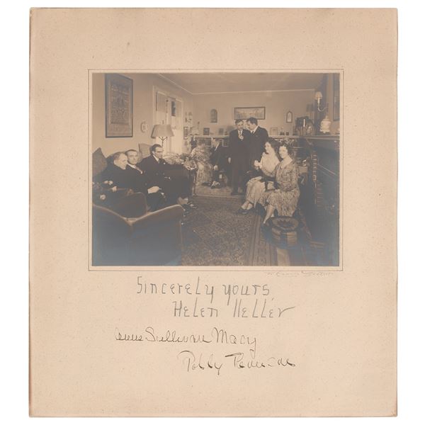 Helen Keller, Anne Sullivan, and Polly Thomson