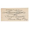 Image 1 : King Gillette Signed Sketch