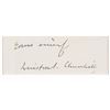 Image 2 : Winston Churchill Signature