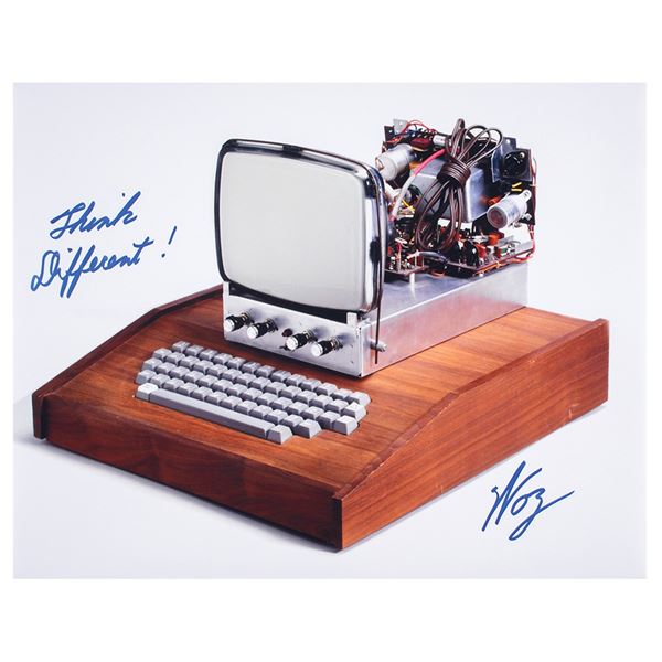 Apple: Steve Wozniak Signed Photograph