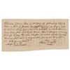 Image 1 : Josiah Bartlett Autograph Document Signed