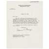 Image 1 : Warren E. Burger Typed Letter Signed
