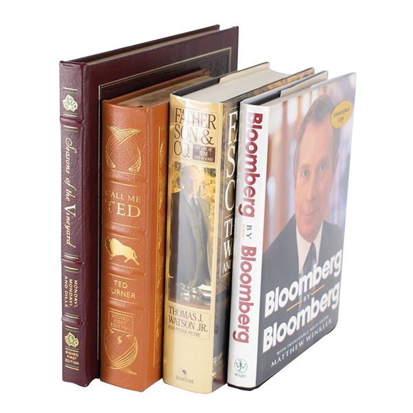 Businessmen (4) Signed Books