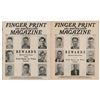 Image 1 : John Dillinger and Alvin Karpis: (2) Issues of Finger Print and Identification Magazine