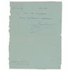 Image 1 : Max Euwe Autograph Note Signed
