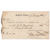 Image 1 : John Franklin Signed Check