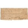 Image 1 : Thomas Johnson Document Signed