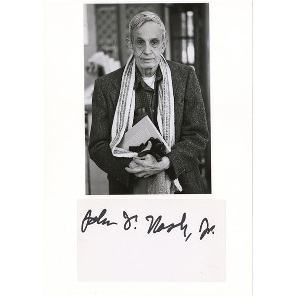 John Nash Signature